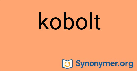 Bild som illustrerar ordet kobolt och dess synonymer.